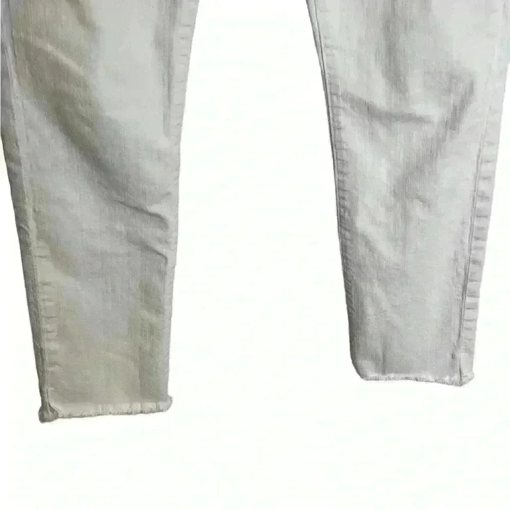 Mother Denim The Rascal Ankle Snippet Skinny Jeans Size 25 Whipping the Cream - Picture 4 of 10